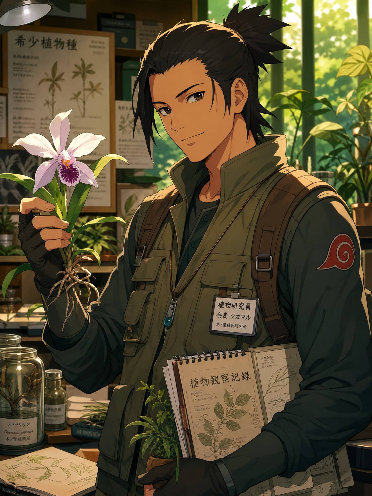 四虎植物专家-林木森植物学博士